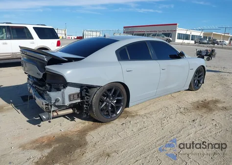 2022 Dodge Charger R/T из США, поврежденный, VIN 2C3CDXCT9NH125974